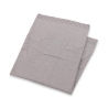 Couverture en tricot grise