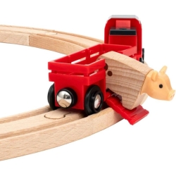 Circuit de la ferme et locomotive à pile