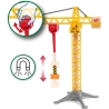 Grue de construction avec lumière