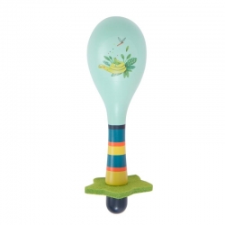 Dans la jungle - Maracas bleue