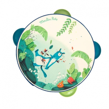 Dans la jungle - Tambourin bleu