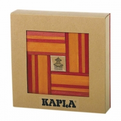 Kapla rouge orange + livre 22