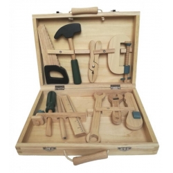 Coffre à outils en bois