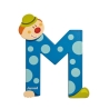 Lettre clown M