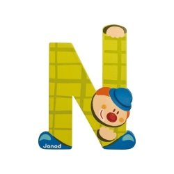 Lettre clown N