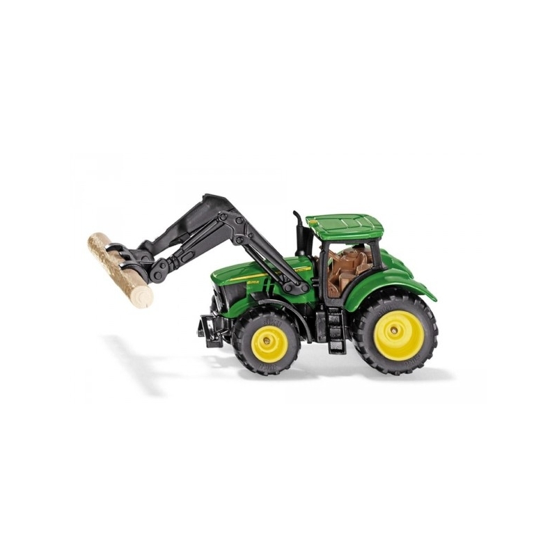Siku G - Tracteur John Deere avec pince à bois