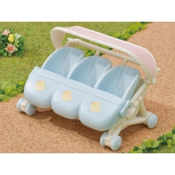 Sylvanian Families - Poussette triple