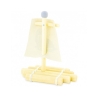 Voilier en bois - Radeau