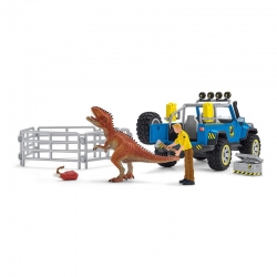 Dinosaures - Voiture tout-terrain avec avant-poste dino