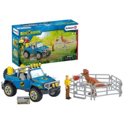 Dinosaures - Voiture tout-terrain avec avant-poste dino