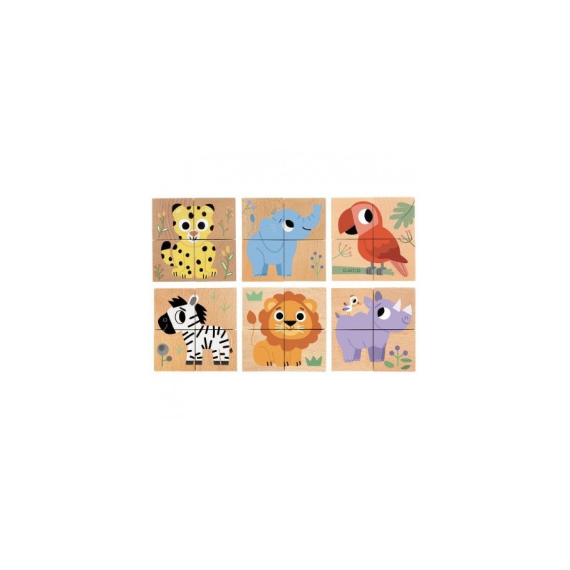 Cubes animaux - Wild & Co