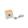 V-Cube porte-clés lisse