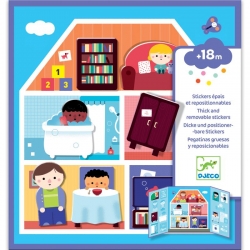 Créer avec des stickers - La maison