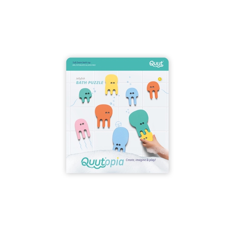 Quutopia - Puzzle de bain méduse