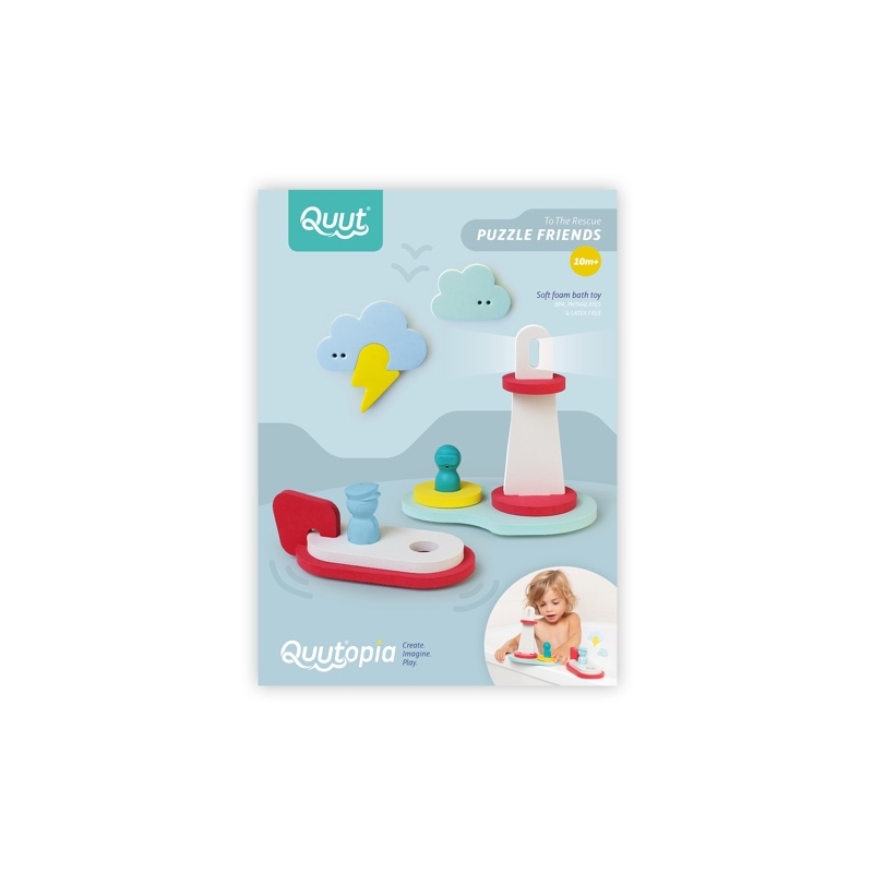 Quutopia - Puzzle de bain À la rescousse