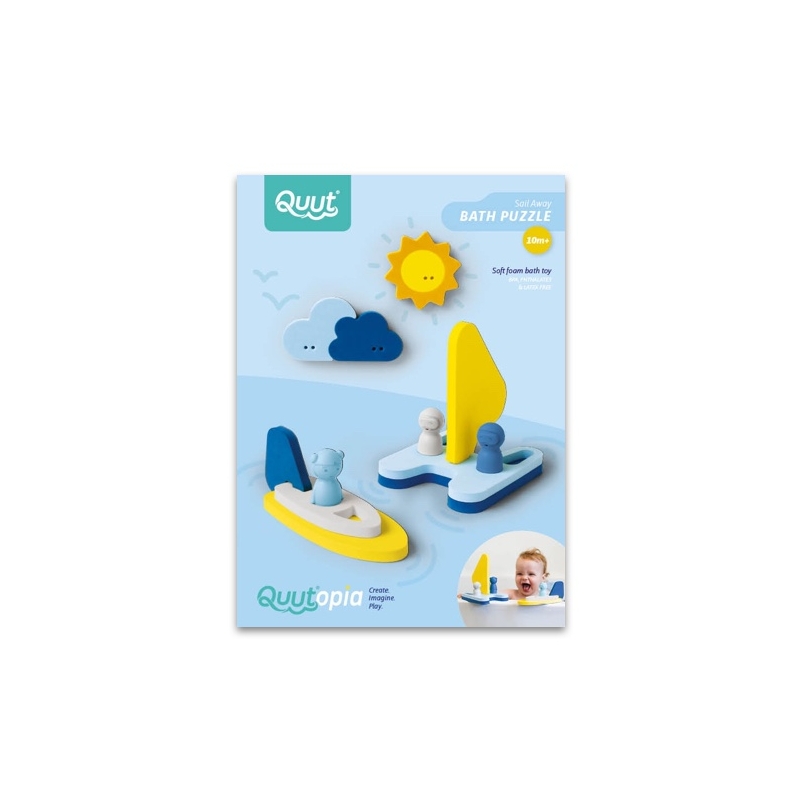 Quutopia - Puzzle de bain Sail away