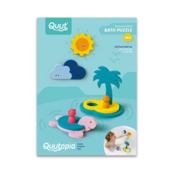 Quutopia - Puzzle de bain Ile au trésor