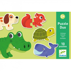 Puzzle duo - Animaux