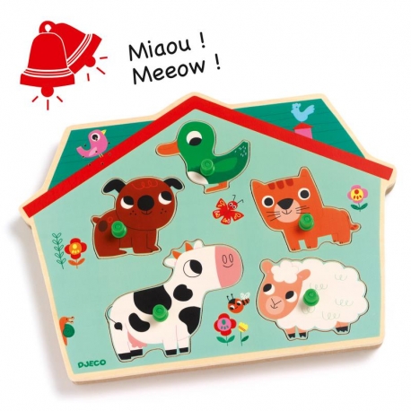 Puzzle sonore - Ouaf Woof