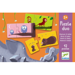 Puzzle duo - Maman & bébé