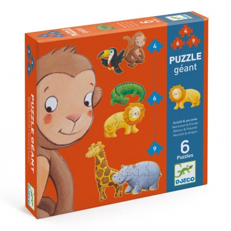 Puzzle géant - Ouistiti & ses amis