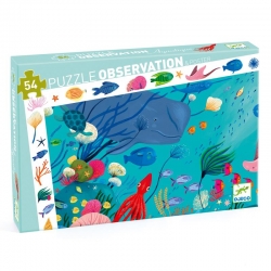 Puzzle observation 54 pièces - Aquatique