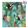 Puzzle silhouette 54 pièces - Paradis aquatique