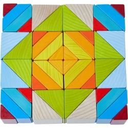 Jeu d'assemblage en 3D - Blocs mosaîques