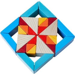 Jeu d'assemblage en 3D - Blocs mosaîques