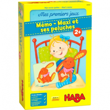 Mémo - Maxi et ses peluches