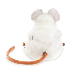 Marionnette rat blanc