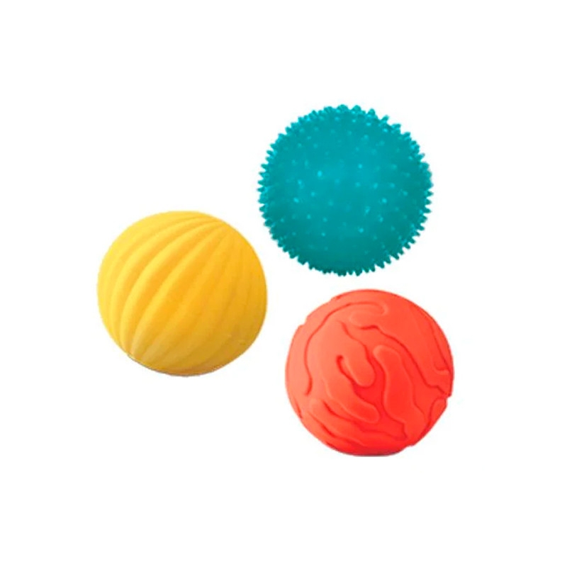 Set de 3 balles sensorielles