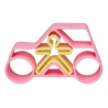 Voiture en silicone rose