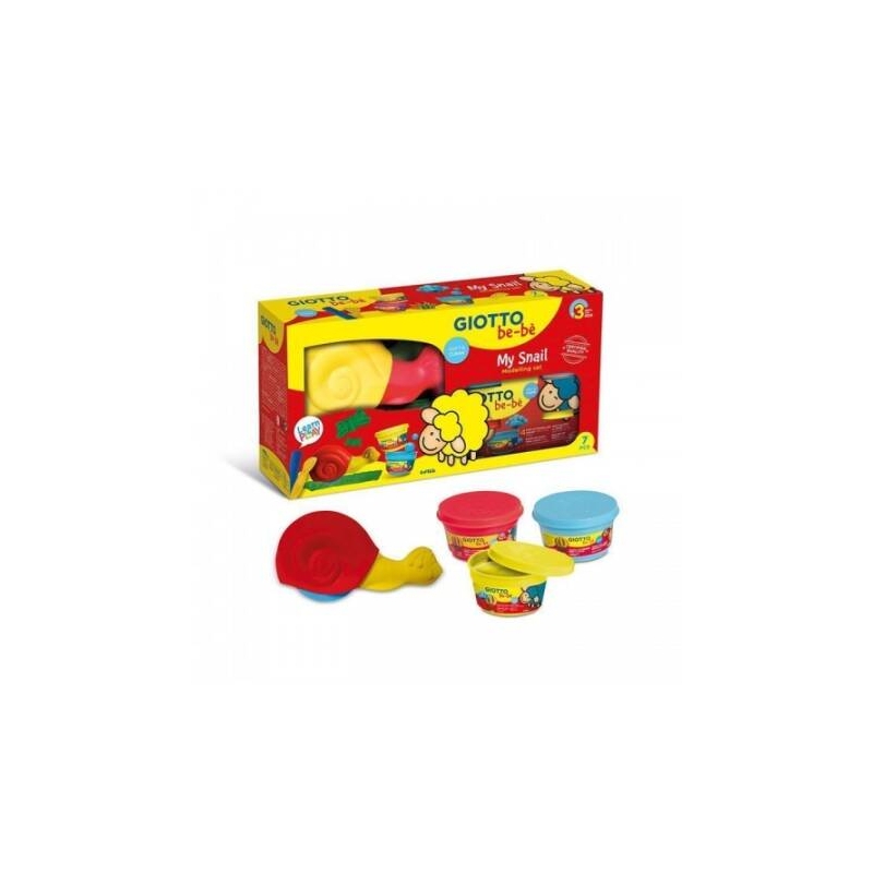 Giotto - Set de pâte à modeler escargot