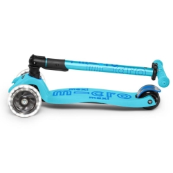 Trottinette Micro Maxi deluxe pliable led - Lagon
