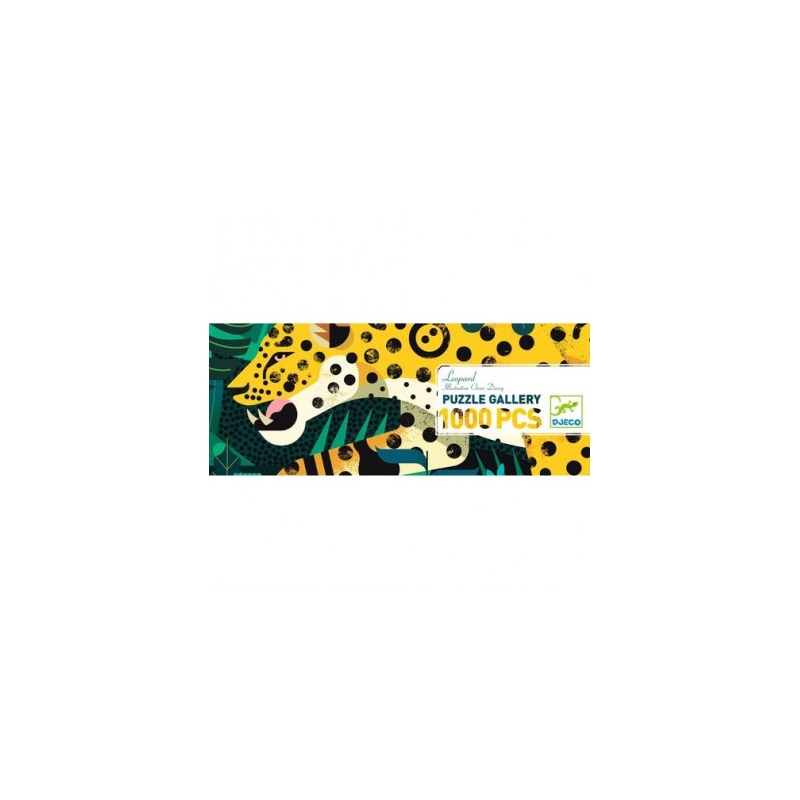 Puzzle Gallery 1000 pièces  - Leopard