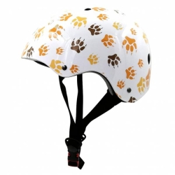 Casque de vélo - Kiddimoto empreintes M 53/58