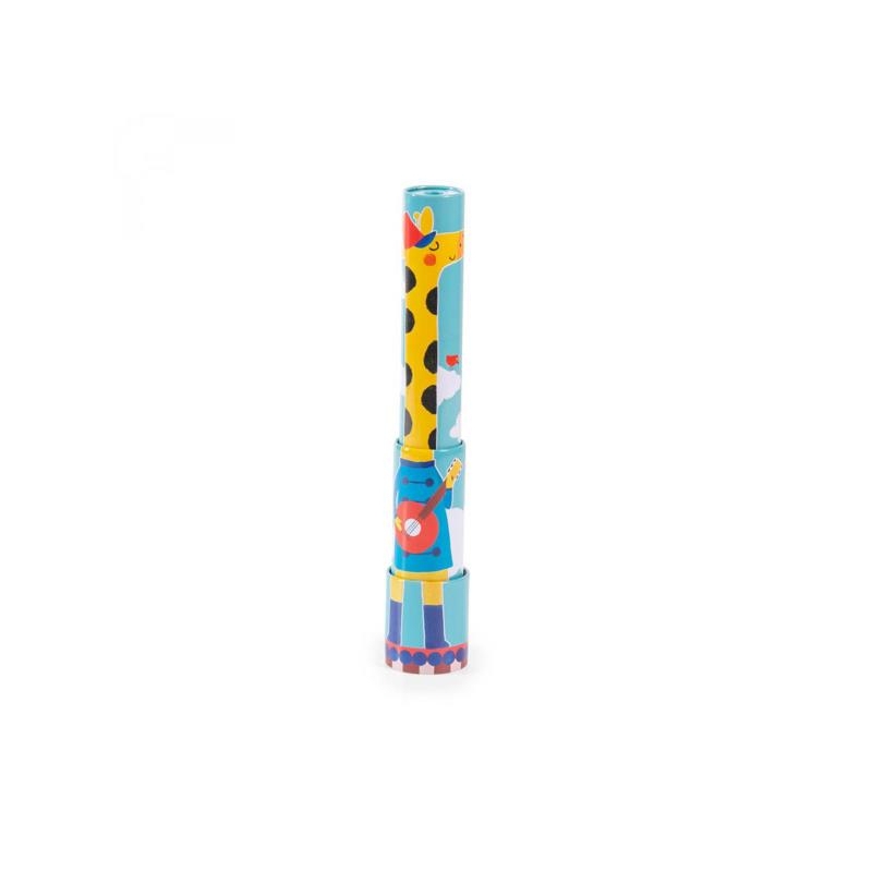 Les jouets métal - Kaléidoscope longue-vue girafe
