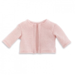Ma Corolle - Gilet rose argenté