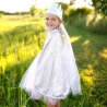 Déguisement - Cape sequins rose 5/6 ans