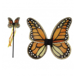 Ailes de papillon monarque