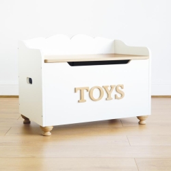 Coffre à jouets en bois