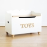 Coffre à jouets en bois