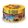 Puzzle géant 30 pcs et livre - Les véhicules du chantier