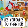 Puzzle géant 30 pcs et livre - Les véhicules du chantier