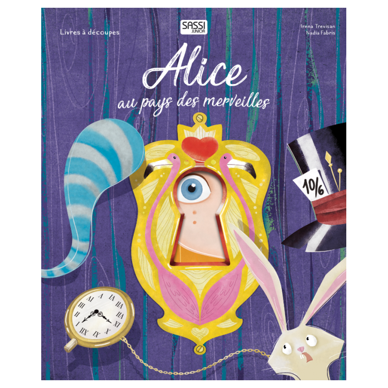 Livres à découpes - Alice au pays des merveilles