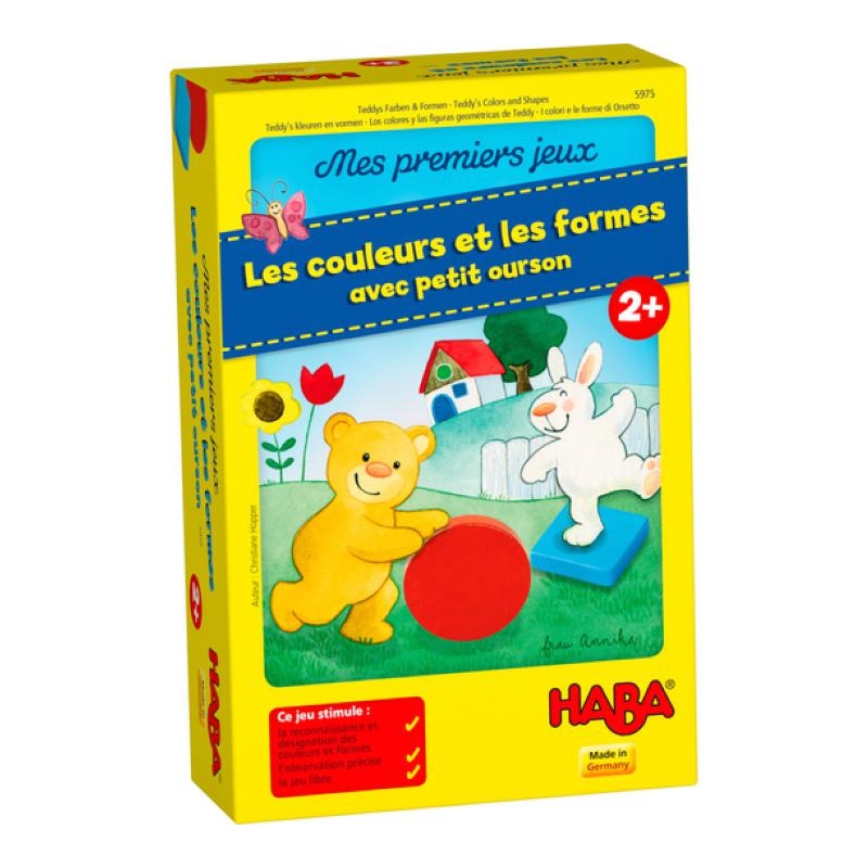 Les couleurs et les formes avec petit ourson
