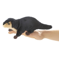Marionnette à doigt loutre