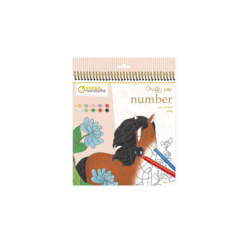 Graffy pop number - Chevaux