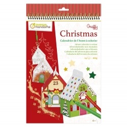 Graffy Christmas - Calendrier de l'avent à colorier